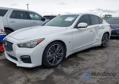 2017 Infiniti Q50 3.0T Sport z USA, uszkodzony, nr VIN JN1EV7APXHM731392